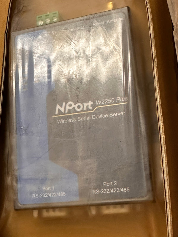 MOXA NPort W2250 Plus-T-EU band V1.5 Wireless Device Server