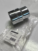Sidchrome 30mm x 3/4" Drive Metric 12 Point Standard Socket, Chrome - 15722