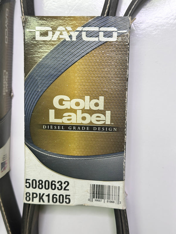 Dayco 5080635 Serpentine Belt, 8PK1605