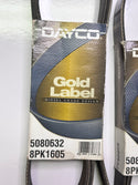 Dayco 5080635 Serpentine Belt, 8PK1605