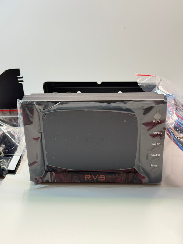 RVS-6400D Heavy Duty 6.4" LCD Monitor, Quad Input for Mitsubishi