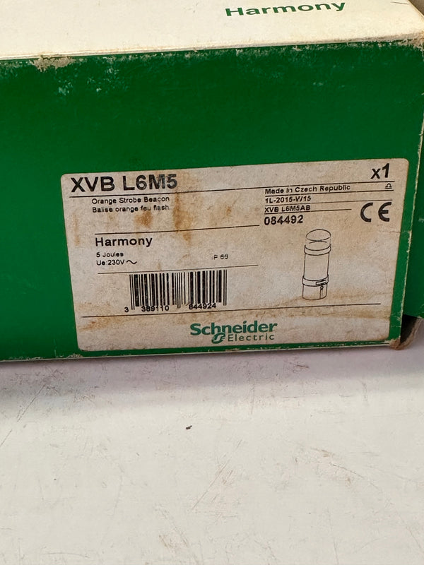 SCHNEIDER Harmony XVBL6M5 Orange Strobe Beacon