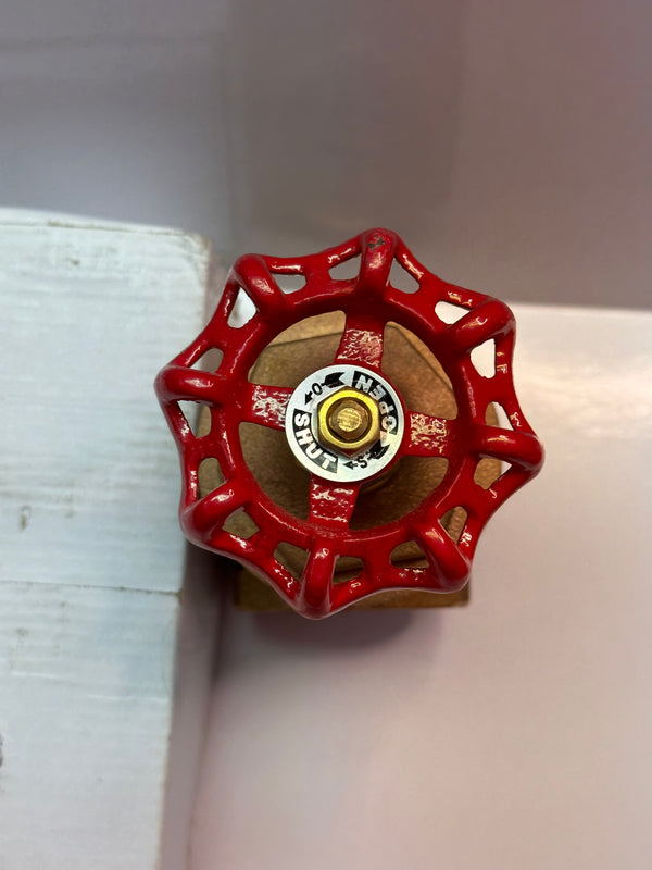 T101050 50mm BRASS GATE VALVE Pk 2
