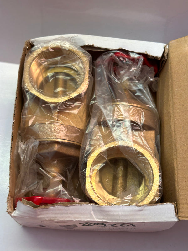 T101050 50mm BRASS GATE VALVE Pk 2