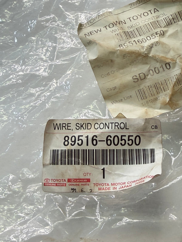 Toyota 89516-60550 Genuine Wire, Skid Control, ABS Harness