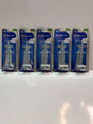 Zenith Single Eye Pad Bolt 150mm WHA0150