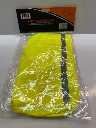 Pro Choice HHNSS Hard Hat Neck Sunshade/ HIS-VIS Fluro Yellow