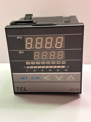 TCL uTC Series Temperature Controller / Digital PID UTC92-F-P-2-J-8-RTX 0-400°C