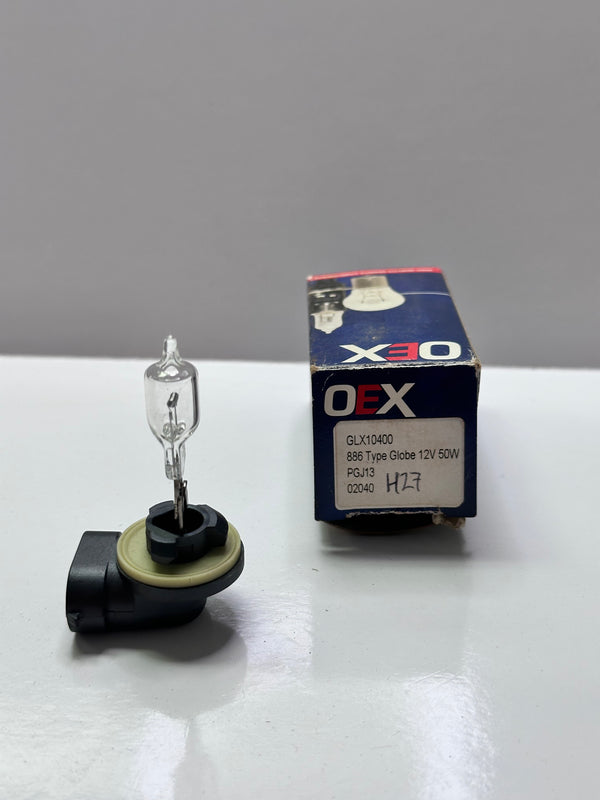 OEX GLX10400 Globe, 12V, 50W Standard 886