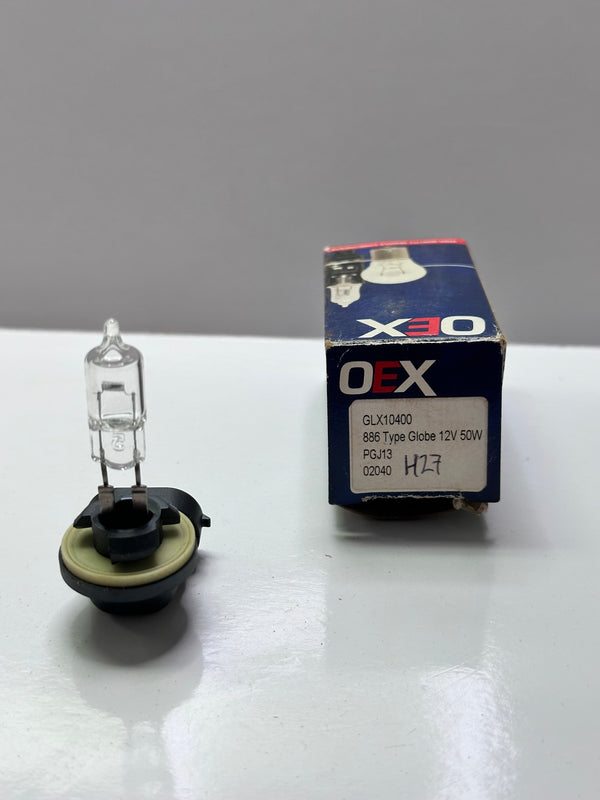 OEX GLX10400 Globe, 12V, 50W Standard 886