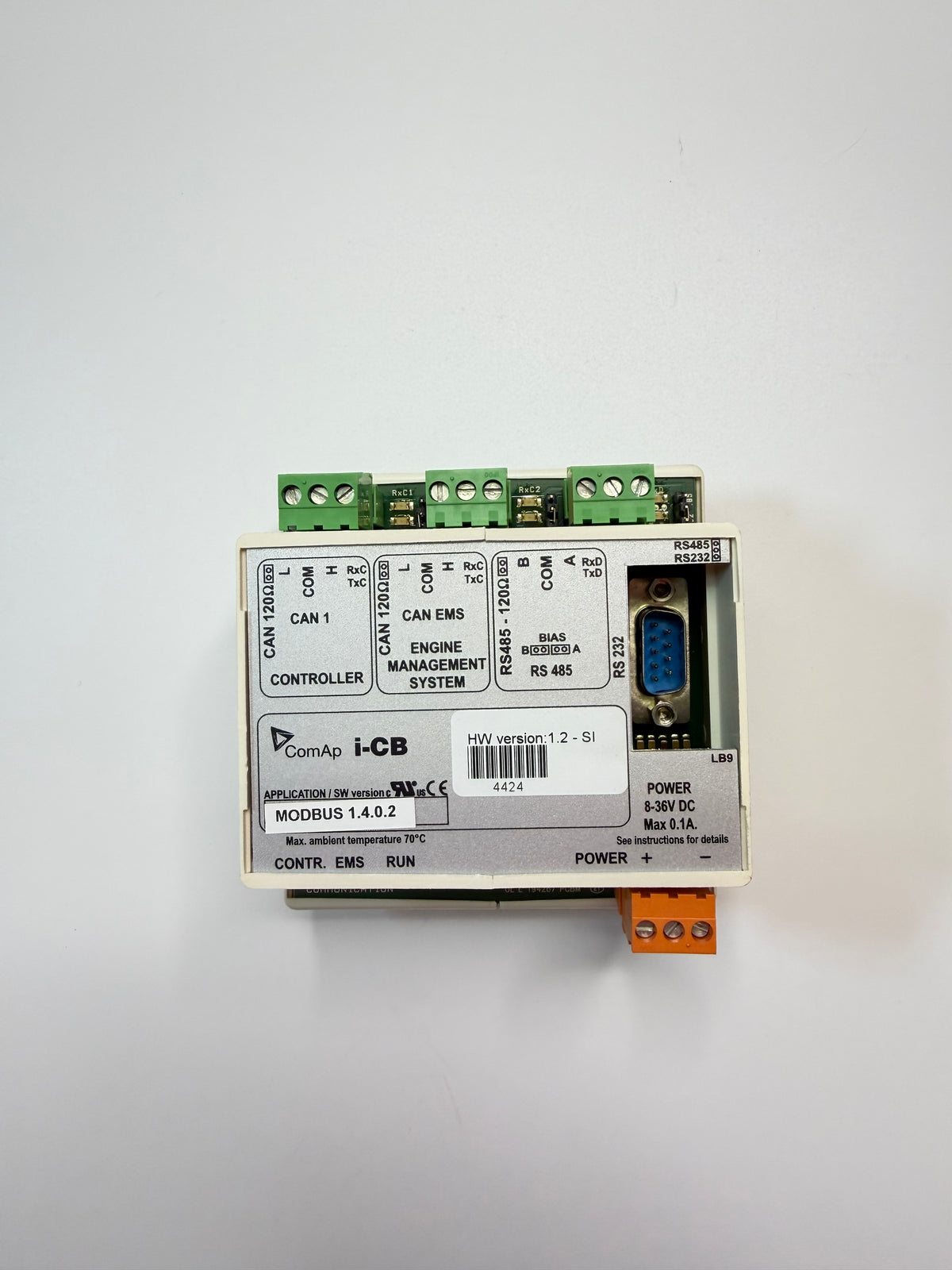 ComAp I-CB/MODBUS Programmable Communication Interface