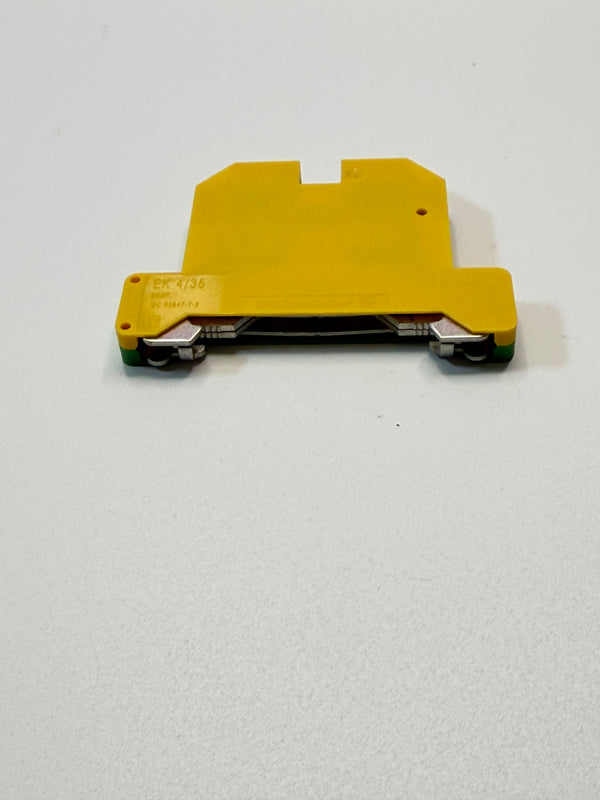 Weidmuller 066116 EK4/35 DIN Rail Mount Terminal Blcok
