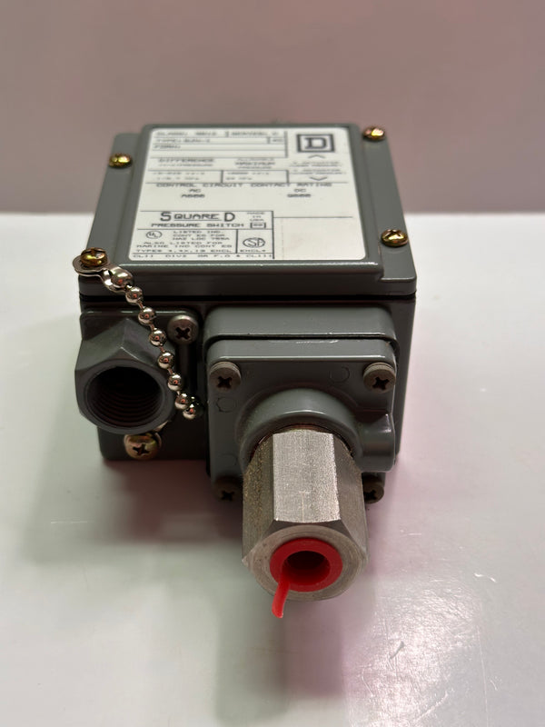 SQUARE D 9012GJW1 Series C Differential Pressure Switch 2760.0 KPA Decreasing