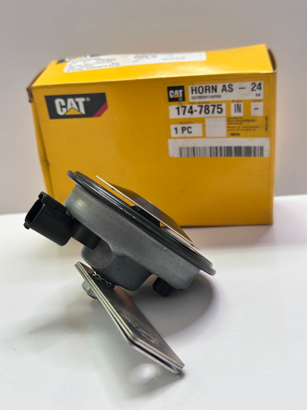 Caterpillar CAT 174-7875 24 VDC High Tone Horn 108-116 Decibel