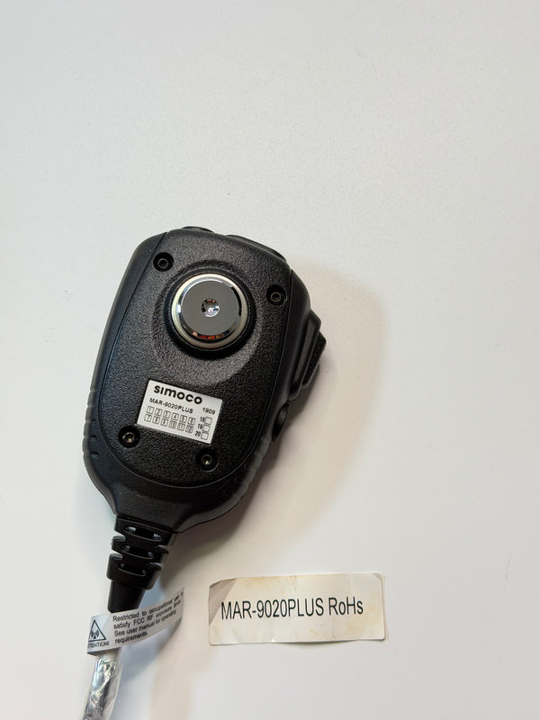 Simoco MAR-9020PLUS Controller Microphone, Black
