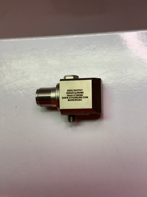 CTC TA204-1A Dual Output Sensor, Temperature & Acceleration, 3 Pin, Side Exit