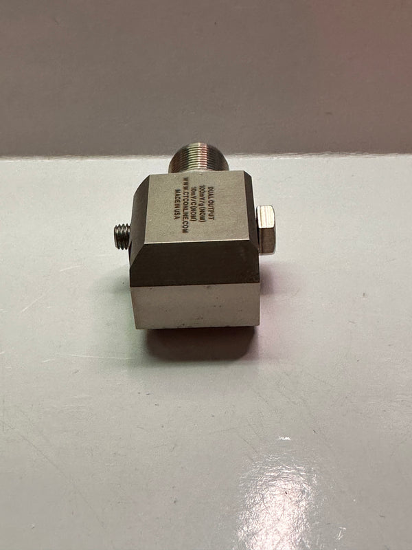 CTC TA204-1A Dual Output Sensor, Temperature & Acceleration, 3 Pin, Side Exit