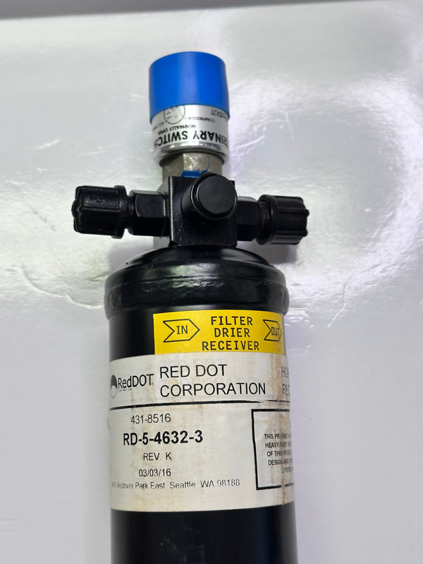 Caterpillar CAT 431-8516 Refrigerant Dryer Receiver