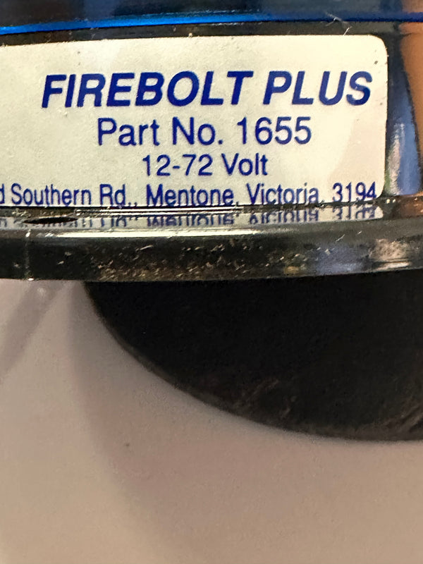 HELLA 1655 Firebolt Plus Series Blue Strobe Beacon