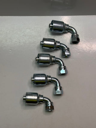 HOSE 1/2 X JIC F 3/4 90 DL-31MM, K08JF1290-31MM Hydraulic Fitting