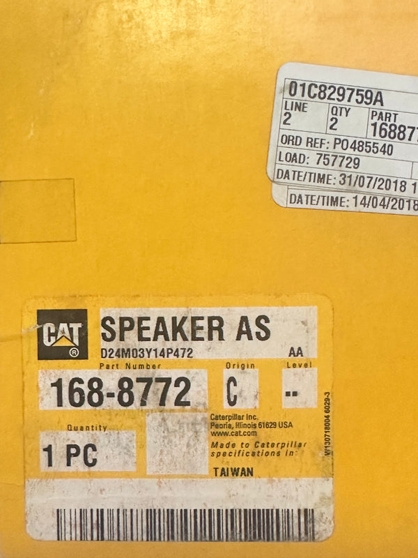 Caterpillar CAT 168-8772 60 Watt Radio Speaker