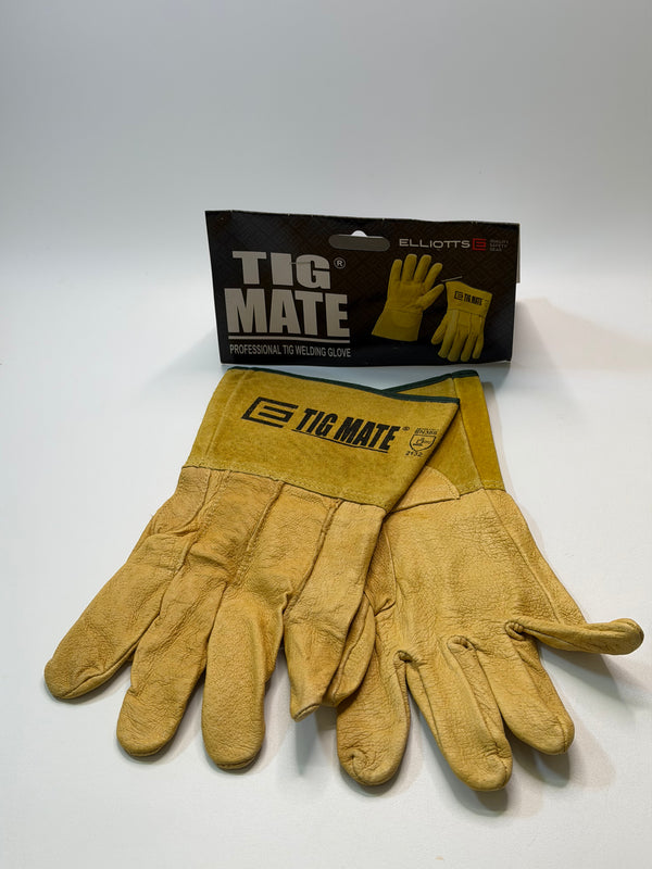 Elliotts TIG11M TIG MATE Leather Professional Welding Gloves, Size Medium