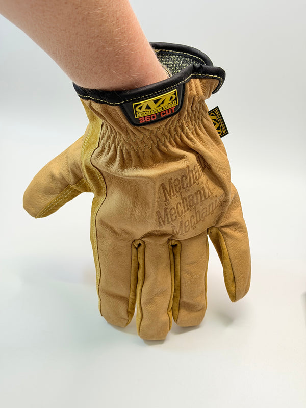 Mechanix Wear LD-C75 DuraHide Leather Cut Resistant Gloves, Driver F9-360, Size 13 (XXXL)