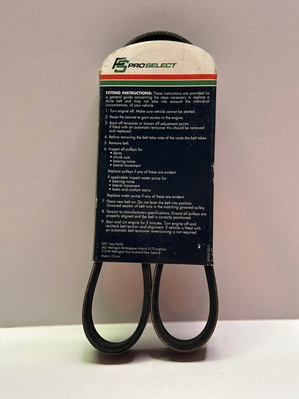 Proselect 5PK975PS Ribbed Drive Belt 5 Rib x 975mm