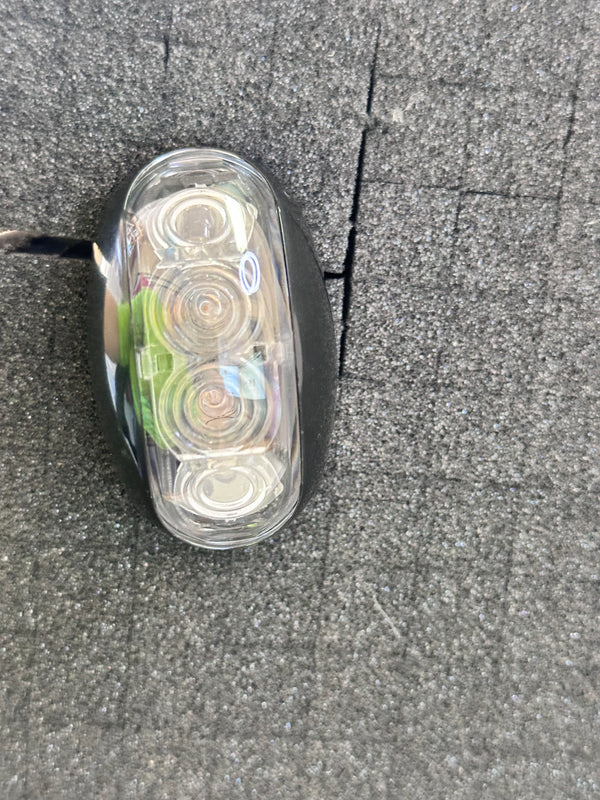 10-30V Side Marker/Indicator Lamp, Prewired, LED50A Amber, Box of 10