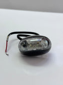10-30V LED Front Marker Lamp, 50A, Prewired, CLEAR/WHITE LED50W, box of 10