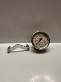 Wika 1007017173 Pressure Gauge SMM-63-G-G-1/4-INOC-0+400 with Bracket