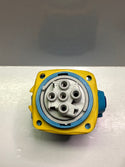 Marechal 6114035 DSN1 Socket Outlet 20A 1P+N-E Poly Blue 110-130V