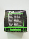 HF204 HIFLOFILTRO Oil Filter in Glossy Black