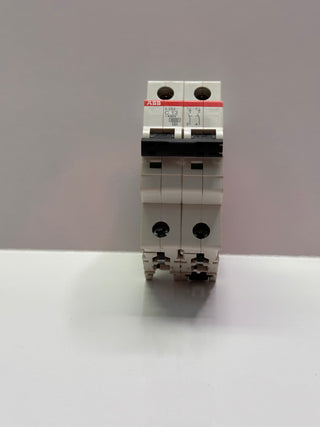 ABB S202-C13 Pro M Compact S200 MCB, 2P, 13A Curve C, 440V AC, 125V DC, 6 kA Breaking Capacity 2CDS252001R0134
