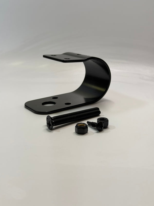 GME MB103B 50mm Wrap Around Bullbar Bracket, Black Finish