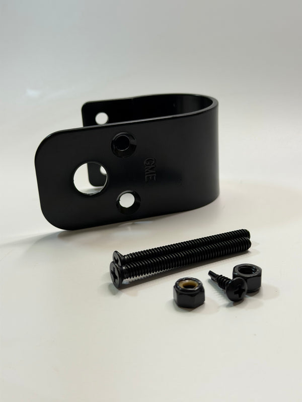 GME MB103B 50mm Wrap Around Bullbar Bracket, Black Finish