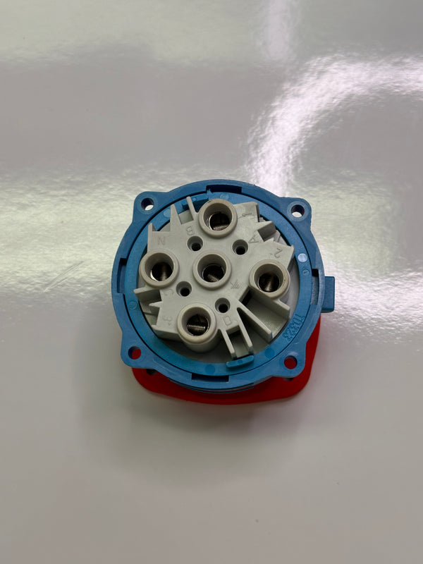 Marechal 3138017 DS3 Decontactor Inlet Poly Blue 3P+N+E 50A 440V