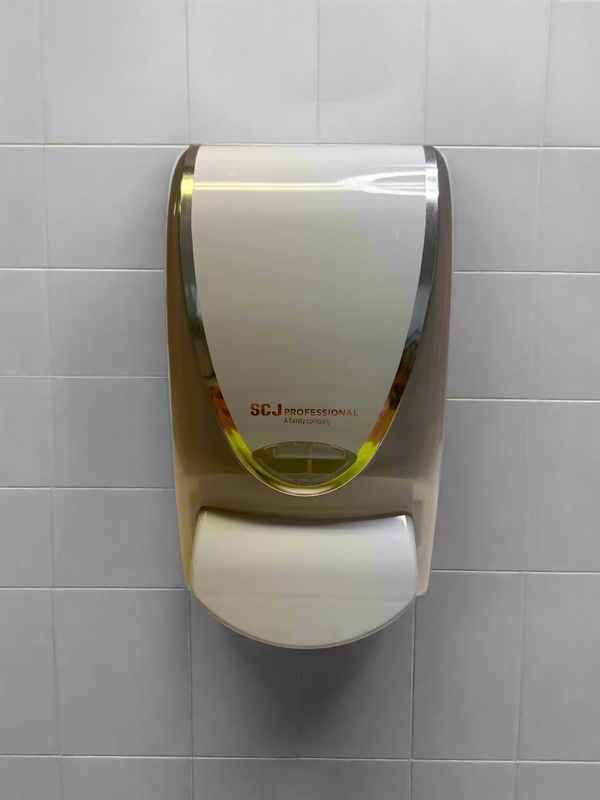 Deb Quickview Soap Dispenser 1L Chrome Boarder