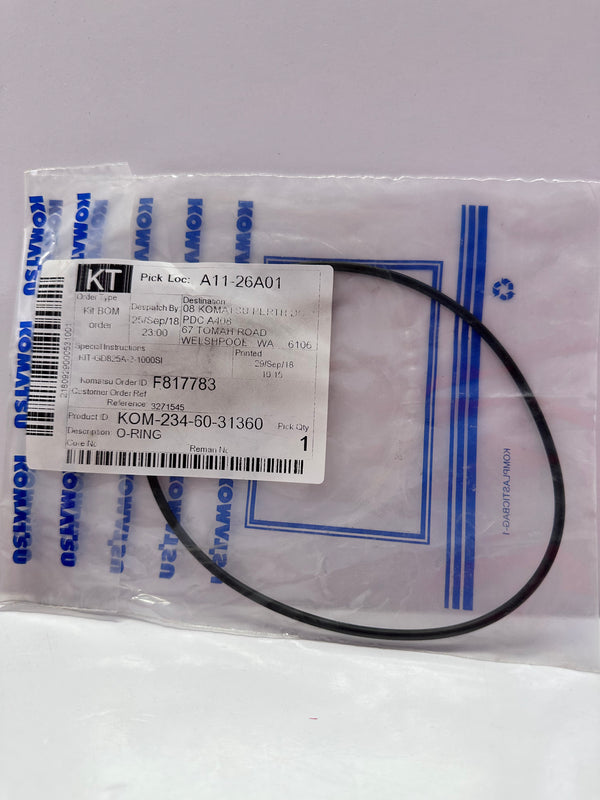 Komatsu 234-60-31360 O-Ring