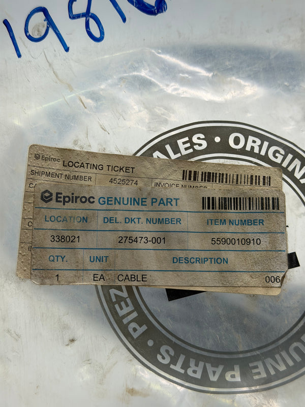 Epiroc 5590010910 Cable
