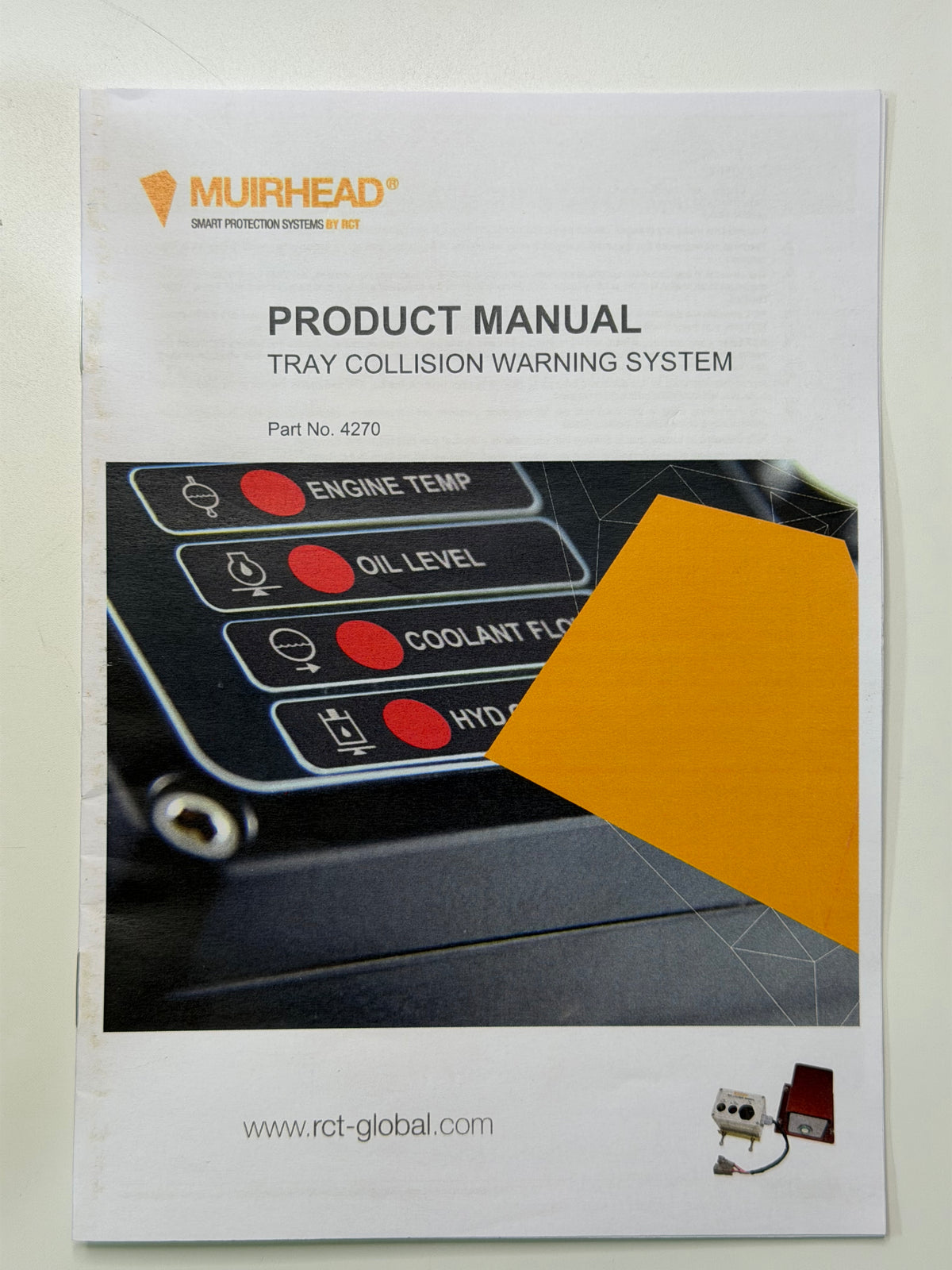 Muirhead 4270 Tray Collision Warning System