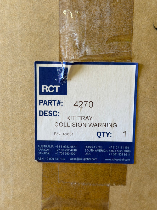 Muirhead 4270 Tray Collision Warning System