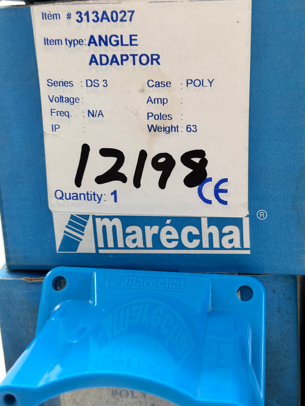Marechal 513M3 / 313A027 DS3, 30D Angle Adaptor (3130000027) Size 3