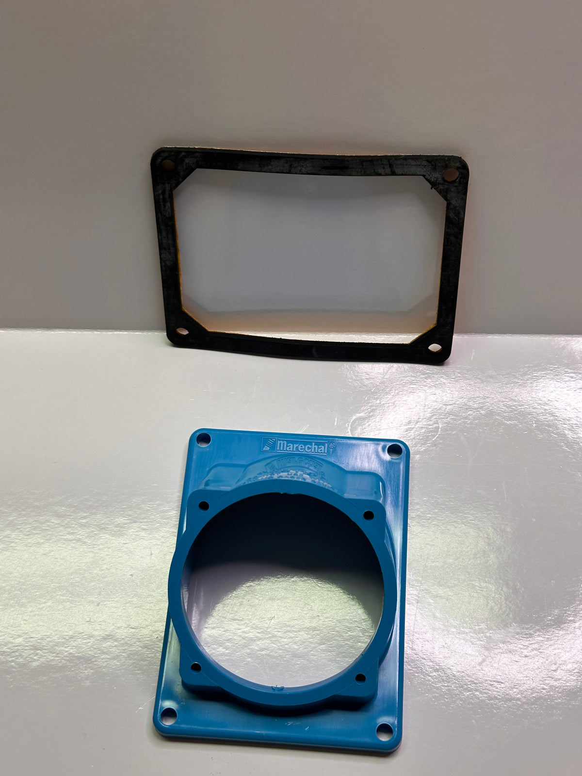 Marechal 514M3 Angle Adapter D30, Size 4, Poly Blue