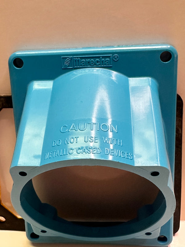 Marechal 514M3 Angle Adapter D30, Size 4, Poly Blue