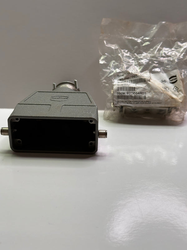 Harting HAN B Heavy Duty Power Connector Hood with Internals and Gland 09300160440/ 09310062701