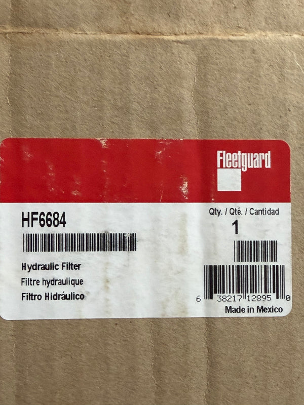 Fleetguard HF6684 Hydraulic Filter Cartridge