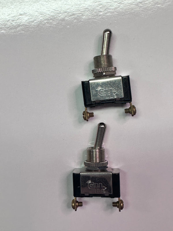 12/24V Toggle Switch, SPST on/off Metal Toggle Switch