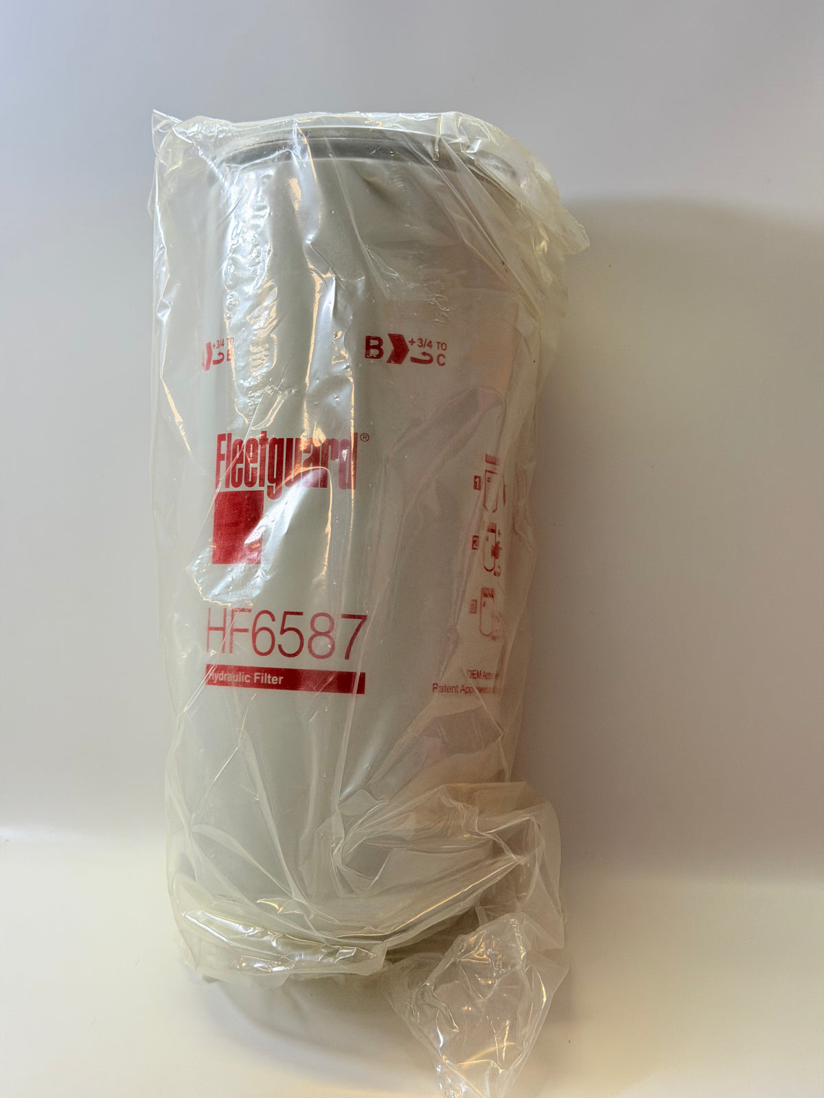 Fleetguard HF6587 Spin-On Hydraulic Filter