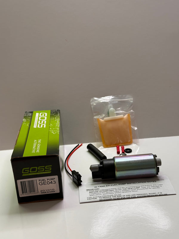 Goss GE043 Electric Fuel Pump Mitsubishi Lancer, Ford, GMH, Daihatsu, Toyota and Suzuki